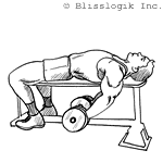Supine Biceps Curl Dumbbell exercises for biceps muscles